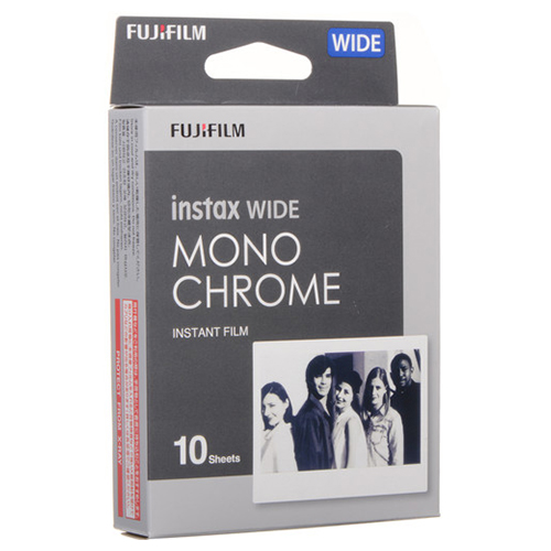 FUJIFILM Instax WIDE Monochrome - 10 Películas