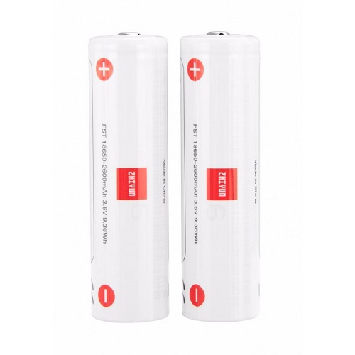 ZHIYUN-TECH Bateria 18650 3.6V 2600mAh (Pack de 2)