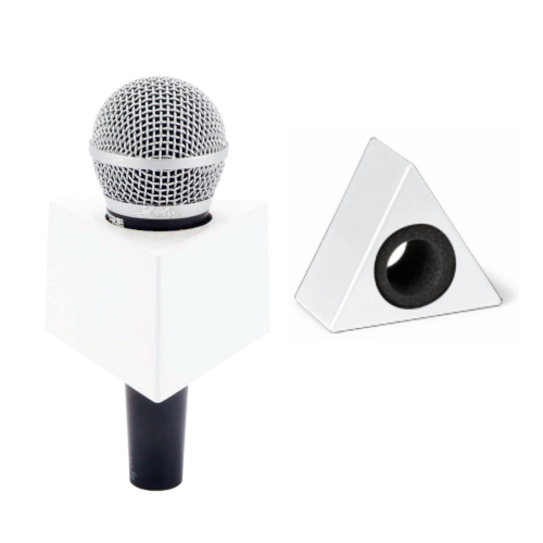 FONESTAR MT-3B Triângulo Branco p/ Microfone de Mão