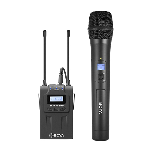 BY-WM8 Pro-K3 Kit Microfone de Mão Wireless