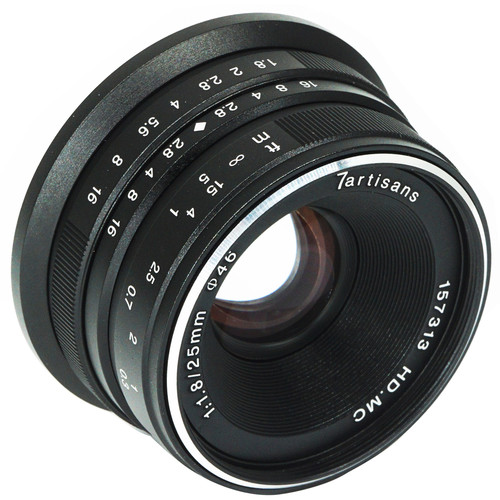 25mm F/1.8 Canon EF-M - Black