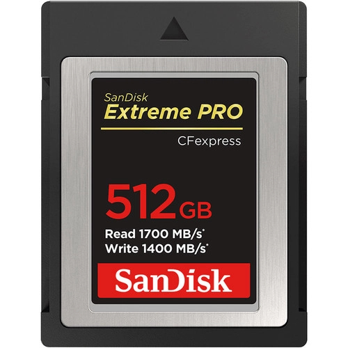 SANDISK Extreme Pro CFexpress Type-B 512GB 1700MB/s