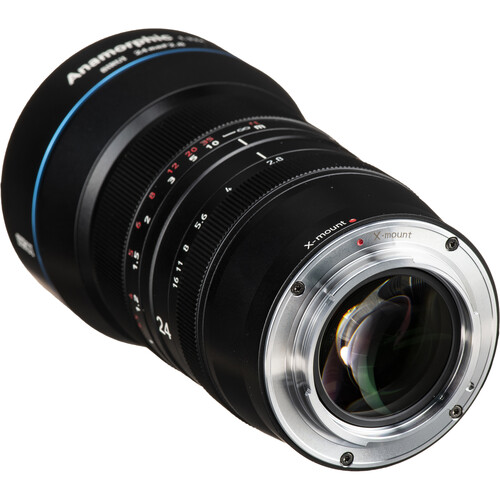24mm f/2.8 Anamórfica 1.33x Fujifilm X