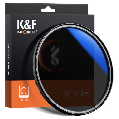 K&F CONCEPT Filtro HMC CPL Polarizador (C)-Series Slim 43mm
