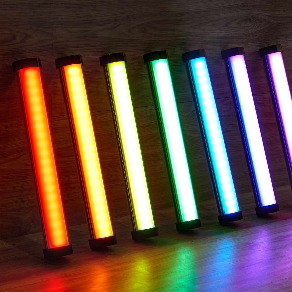 Iluminador LED Tubular TL30 (Bi-color + RGB)