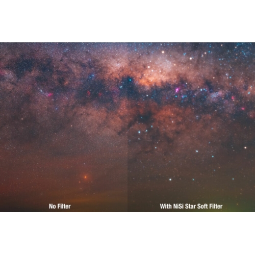 Filtro de astrofotografia NiSi 100x150mm Star Soft