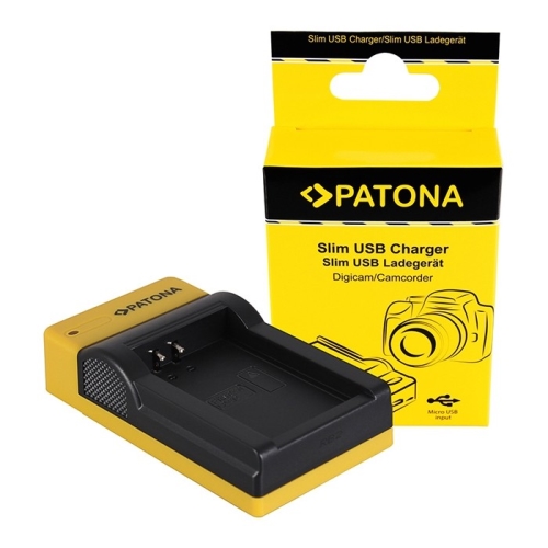 PATONA Carregador USB p/baterias CANON LP-E12