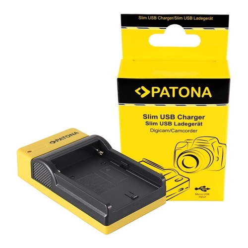 Carregador USB p/baterias SONY NP-FM/NP-F
