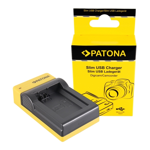 Carregador Slim USB p/baterias SONY NP-FW50