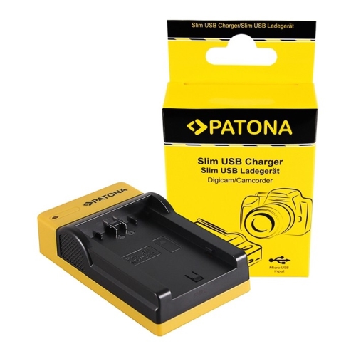 PATONA Carregador Slim USB p/baterias SONY NP-FZ100