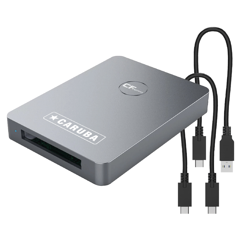 CARUBA Leitor de Cartões CFexpress Type B USB 3.1