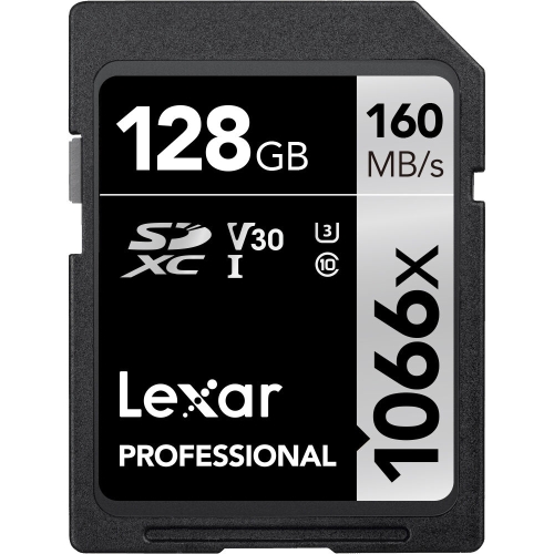 LEXAR SDXC 128GB Professional UHS-I (1066X) 160MB/s