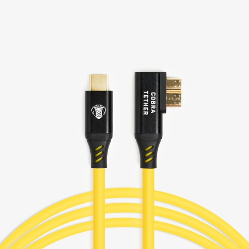 COBRATETHER Cabo USB-C - Micro USB - 10m  Amarelo