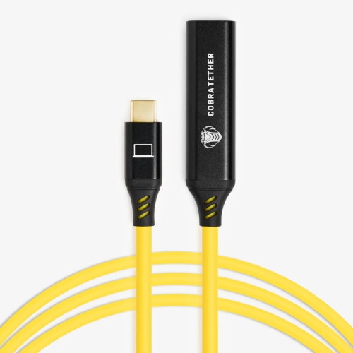 COBRATETHER USB-C Extensão Macho/Fêmea - 10m Amarelo