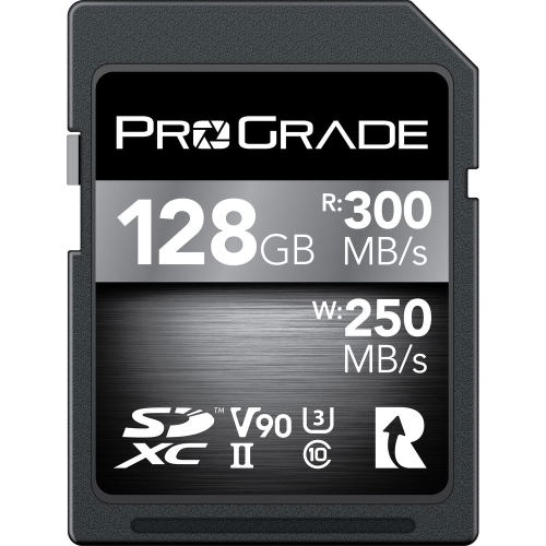 PROGRADE SDXC Cobalt 128GB 300MB/s V90 UHS-II