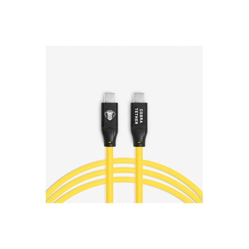 COBRATETHER Cabo USB-C Direito 5m Amarelo