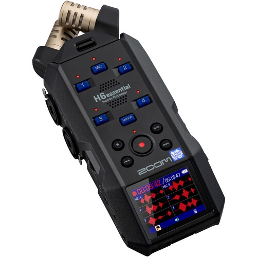 H6e Essencial Gravador Áudio 6 Pistas 32Bits