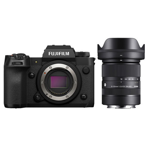 FUJIFILM X-H2 Black + SIGMA 18-50mm f/2.8 DC DN (C)