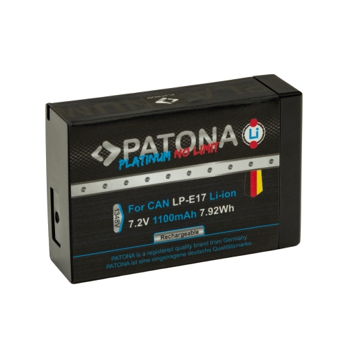 Platinum Bateria LP-E17 Descodificada (1100mAh)