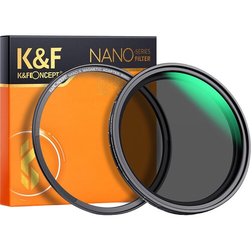 K&F CONCEPT Filtro Magnético ND2.ND32 Variável 1-5 Stop 72mm