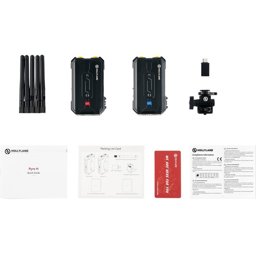 Pyro H 4K HDMI Kit de Transmissão Vídeo Wireless