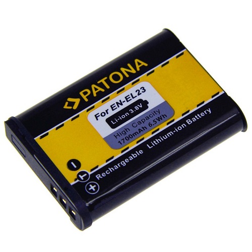 PATONA Bateria EN-EL23 (Coolpix P600/P900) - 1700mAh