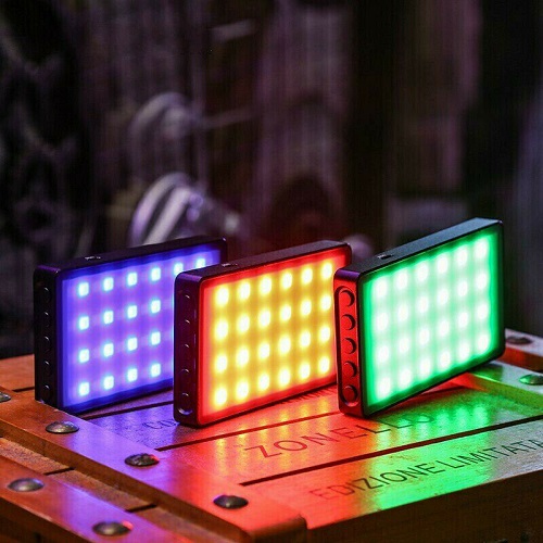 Iluminador LED Weeylite RB08P (Bi-color + RGB)