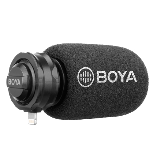 BOYA BY-DM200 Microfone p/ Smartphone iOS Lightning