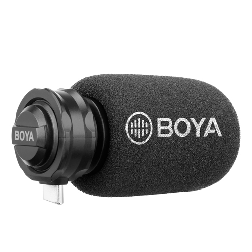 BOYA BY-DM100 Microfone p/ Smartphone Android USB-C