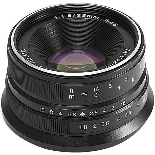 25mm F/1.8 Canon EF-M - Black