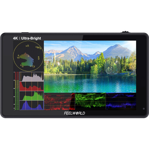FEELWORLD Monitor LUT6S 4K 6" Touchscreen c/ 3G-SDI e HDMI