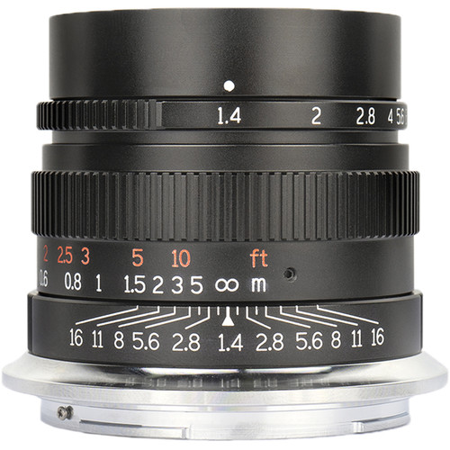 7ARTISANS 35mm F/1.4 Nikon Z - Black - Full frame