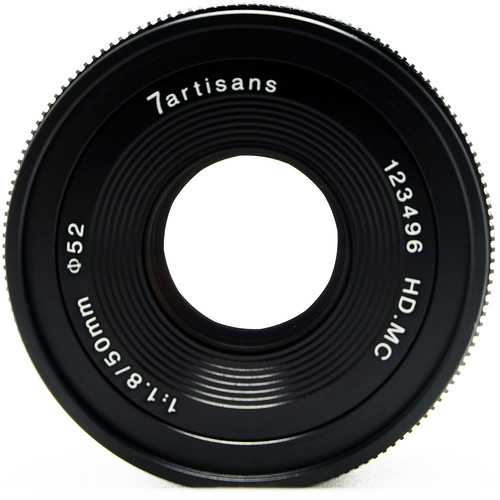 50mm F/1.8 Fujifilm X - Black