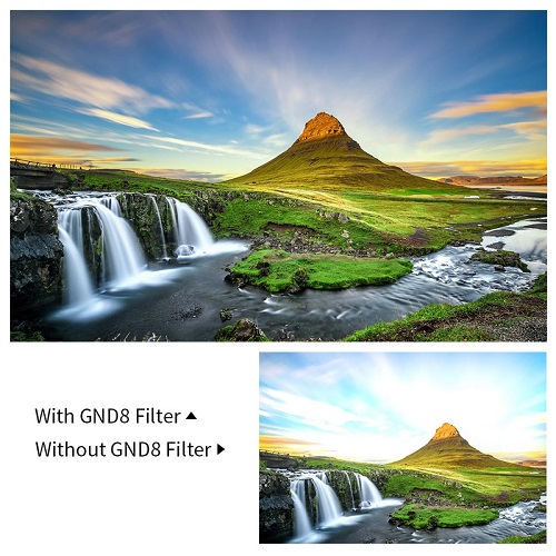 Filtro 100x150mm ND8 Gradiente Soft (3 Stops)