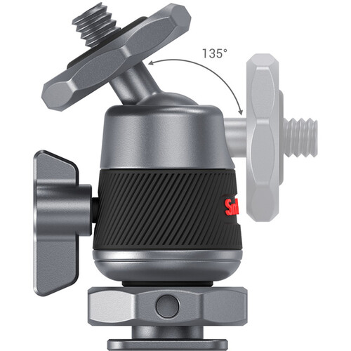 2795 Mini Ball Head with Removable Cold Shoe Mount