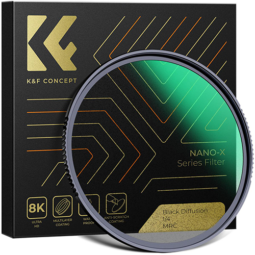K&F CONCEPT Filtro Nano-X PRO MRC Black Mist 1/4 67mm