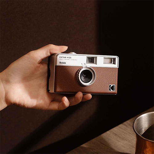 KODAK Ektar H35 Half Frame Camera - Brown