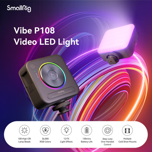 4055 VIBE P108 Iluminador LED RGB