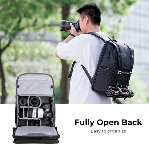 13.087AV6 Professional Camera Backpack Preto