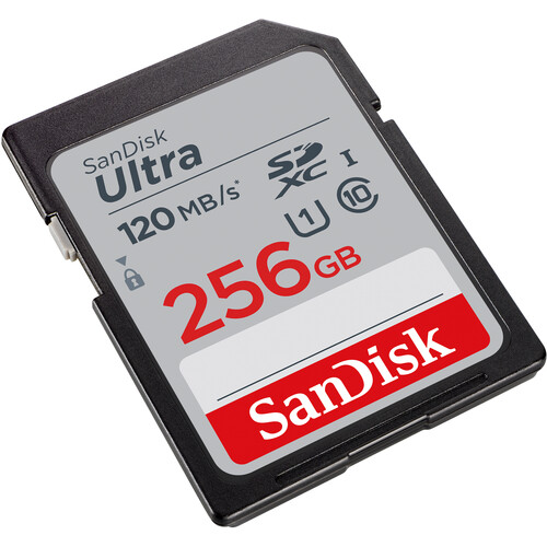 Ultra SDXC 120MB/s Classe 10 UHS-I - 256GB