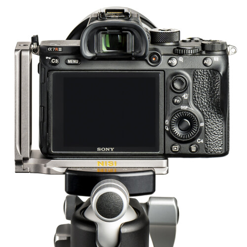 L-Bracket ajustável NLP-S p/  Nikon e Sony
