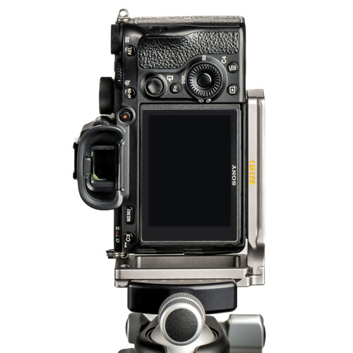 L-Bracket ajustável NLP-C p/ Canon/FUJI/Nikon/Sony