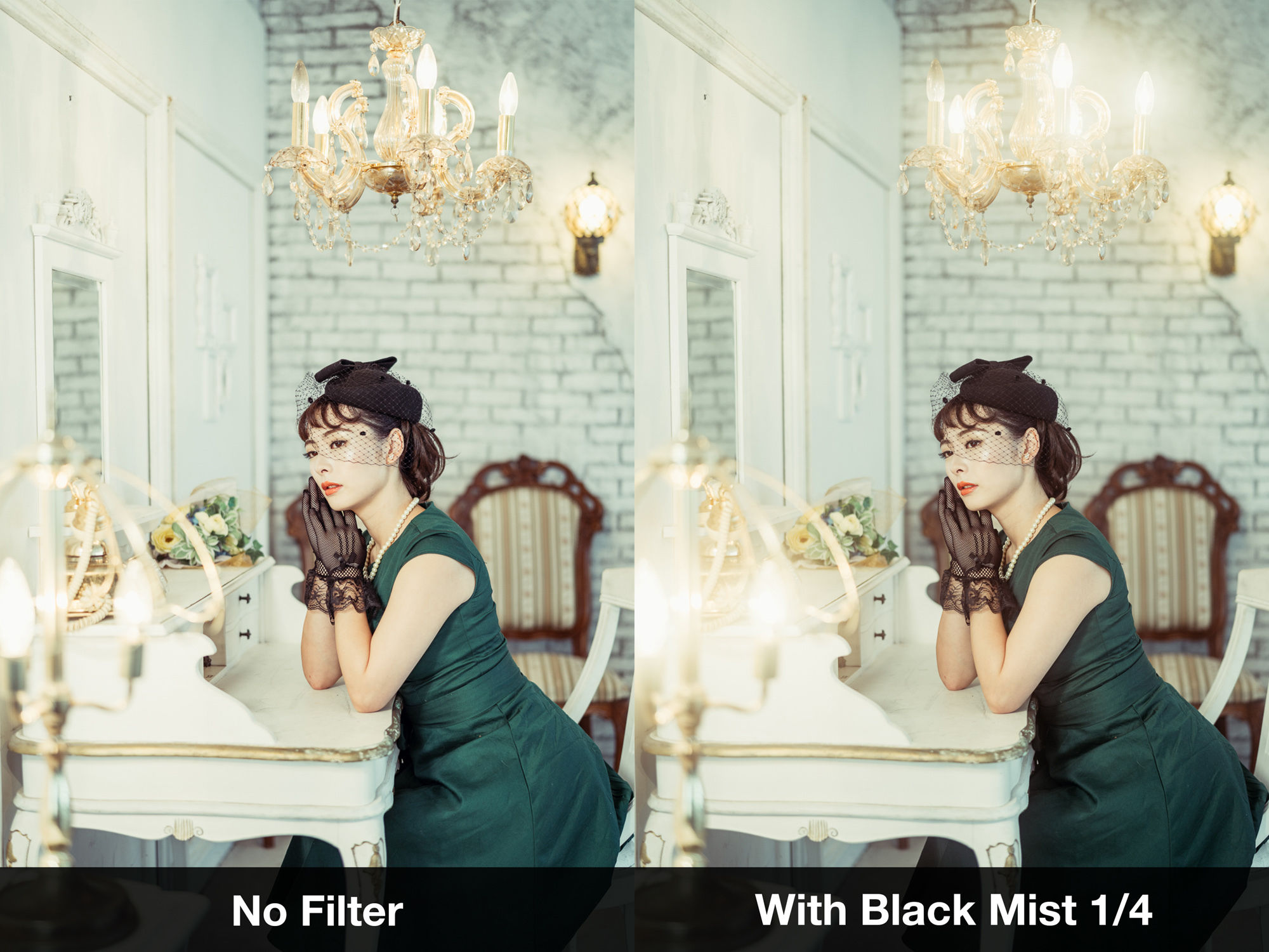 Filtro Black Mist 1/4 52mm