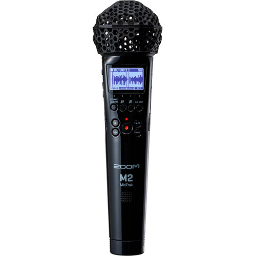 ZOOM M2 MicTrak Microfone e Gravador Estéreo-2 canais