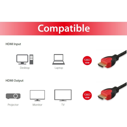 Cabo HDMI 2.0 macho p/ HDMI 2.0  macho - 119341