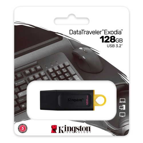 Pendrive 128GB DataTraveler Exodia USB 3.2