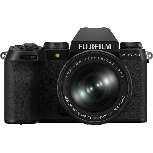 FUJIFILM X-S20 Black + XF 18-55mm f/2.8-4 R LM OIS