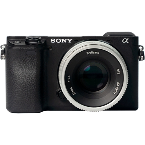 35mm f/1.4 APS-C Sony E - Silver