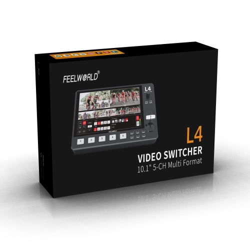 L4 Video Mixer Multi-Câmara 10.1"