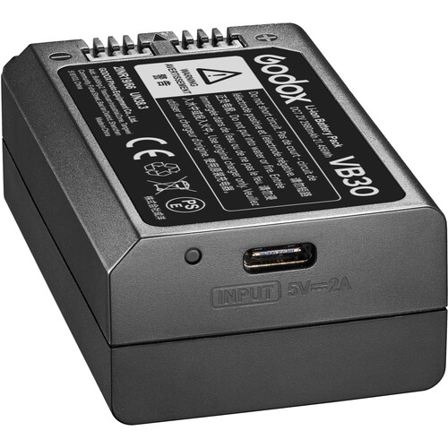 GODOX VB30 Bateria p/ Flash Speedlite V1Pro 2890mAh